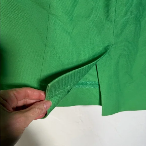J. Crew Vibrant Green Pencil Skirt - Picture 11 of 14
